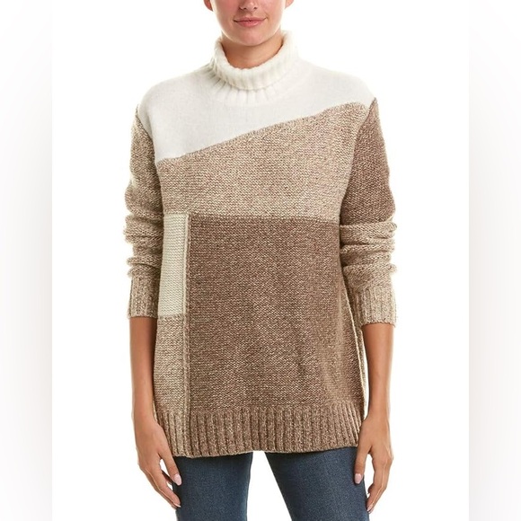French Connection Anna Patchwork Sweater - Picture 1 of 7